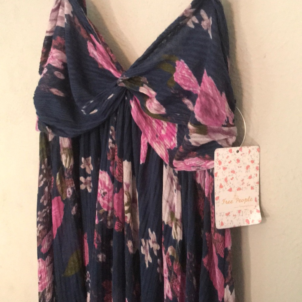 NWT Free People Floral Boho Tank Top